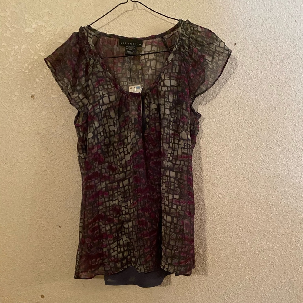 Woman’s two piece blouse
